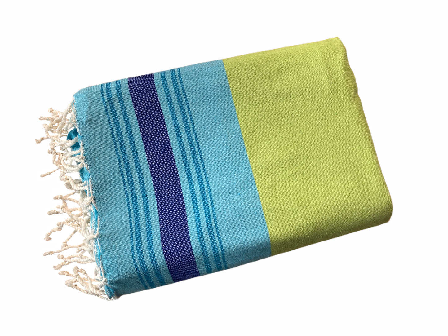 Fouta Stripe XXL 280 x 200 cm Splendite grün blau