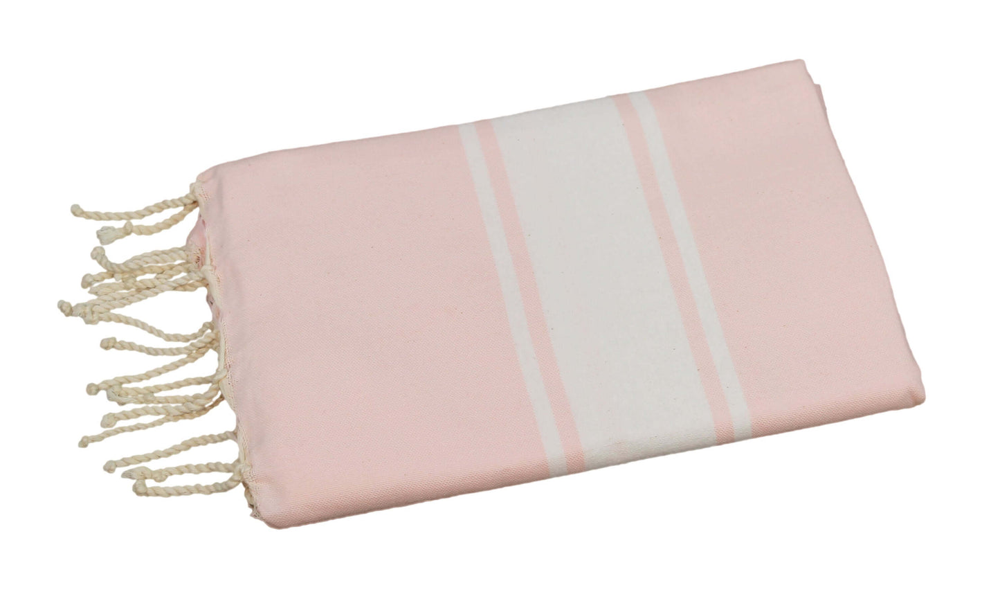 Fouta Classic altrosa - Splendite Hamamtuch und Strandtuch