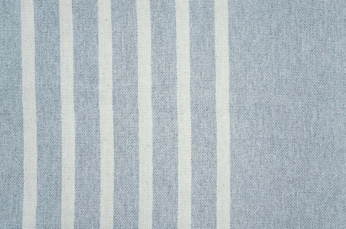 Fouta Stripe grau  Hamamtuch und Strandtuch Nahaufnahme - Splendite