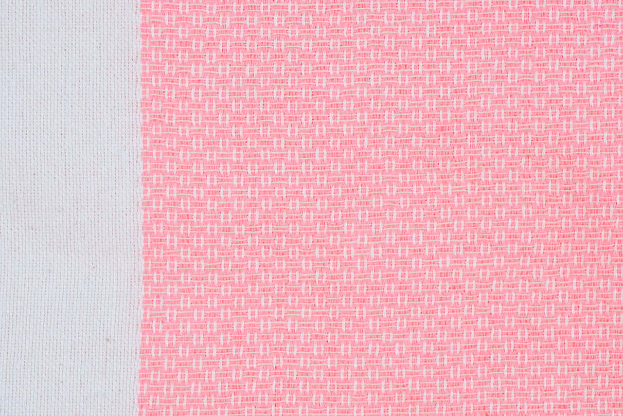 Fouta Pickpick leuchtend rosa - Splendite Hamamtuch und Strandtuch  Nahaufnahme