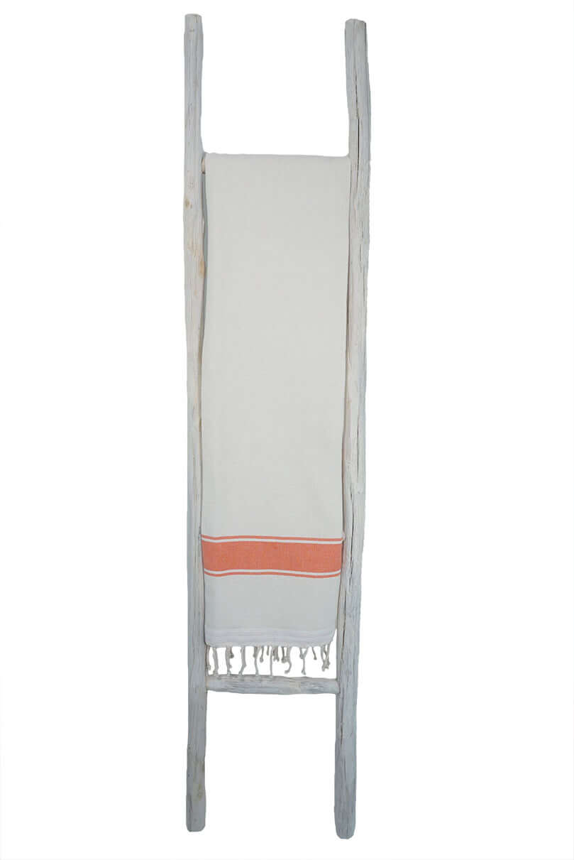 Strandset orange/rosa 3-teilig - Splendite Hamamtuch und Strandtuch 