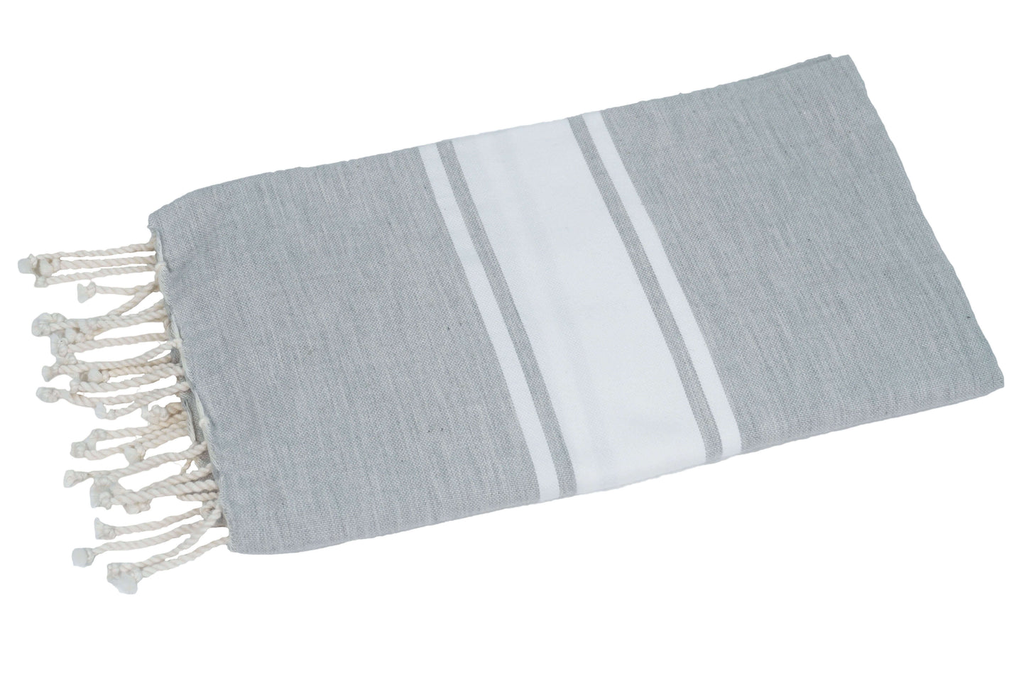 Fouta Classic grau - Splendite Hamamtuch und Strandtuch