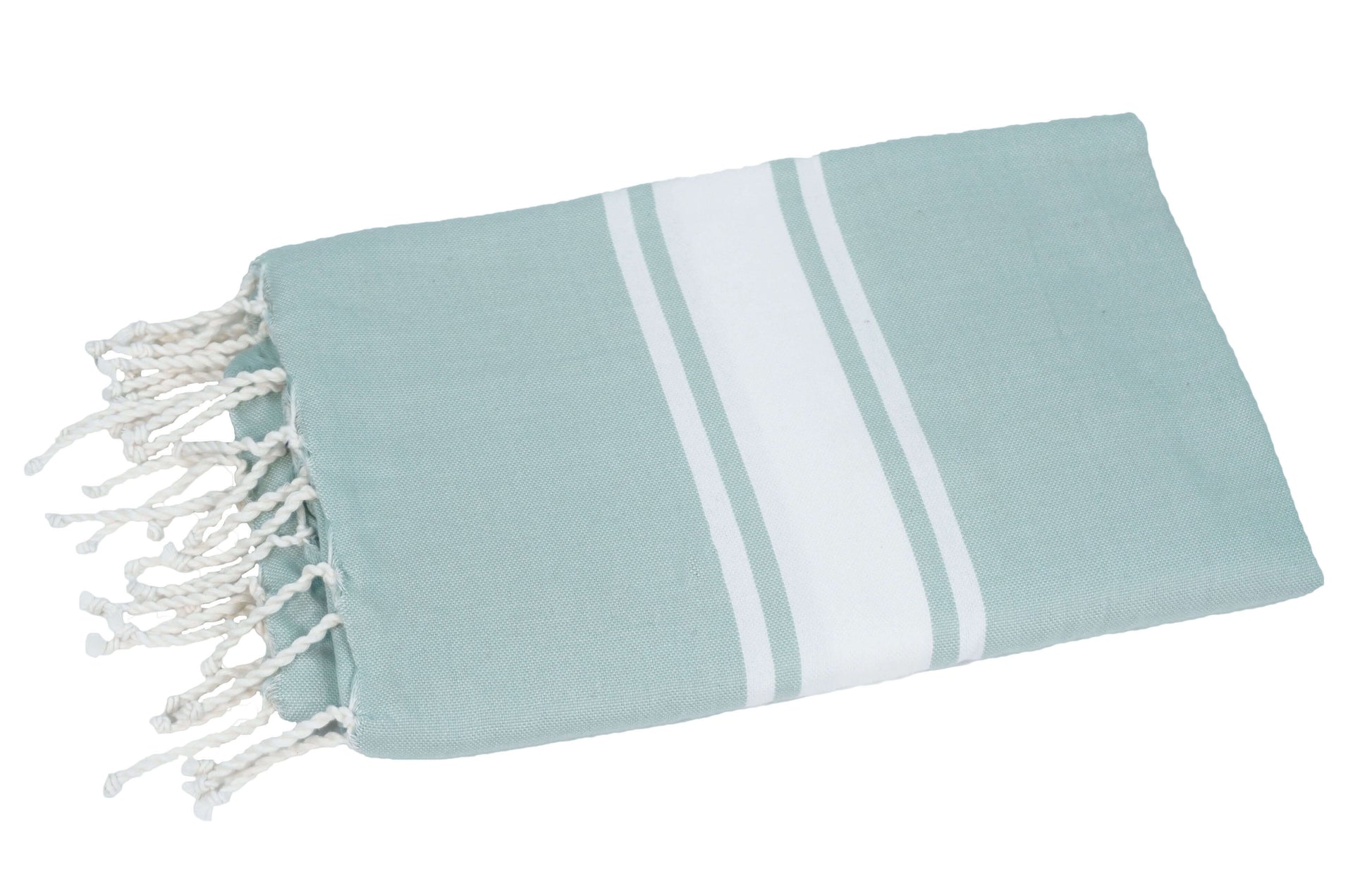 Fouta Classic mintgrün - Splendite Hamamtuch und Strandtuch